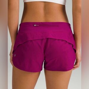 NWT Lululemon Speed Up Low Rise Short 2.5” Lined. Size-10. Color- magenta purple